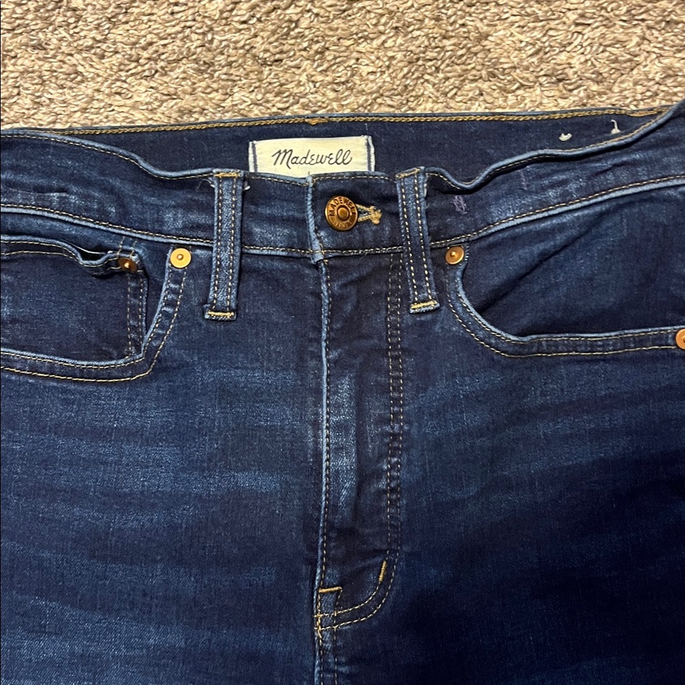Madewell Women’s Skinny Flare Jeans in Rinse‎ Wash Size 27 - Picture 6 of 10